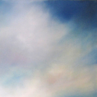 Marsh Cloudscape by Nancy Hughes Miller |  Side View of Artwork 