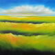 Original art for sale at UGallery.com | Marsh Colorscape by Nancy Hughes Miller | $900 | oil painting | 24' h x 24' w | thumbnail 1