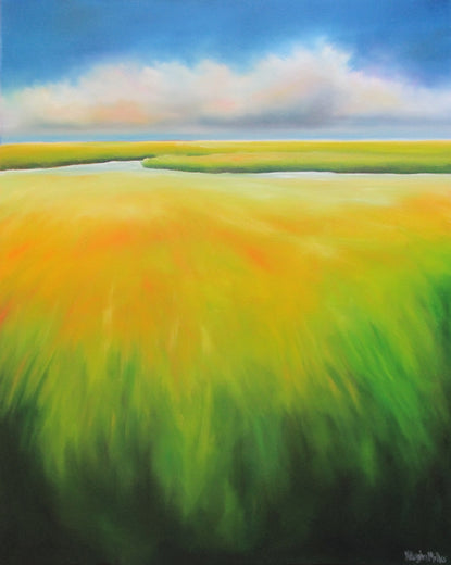 Marsh Grass Light by Nancy Hughes Miller |  Artwork Main Image 