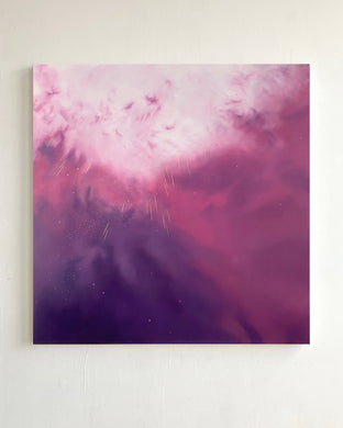 Original art for sale at UGallery.com | Crown, No. 6 by Mary Dorfner Hay | $3,600 | oil painting | 48' h x 48' w | photo 3