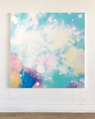 Original art for sale at UGallery.com | Crown, No. 9 by Mary Dorfner Hay | $7,950 | oil painting | 72' h x 72' w | photo 3