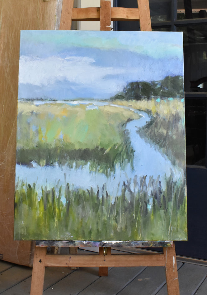 A Day In The Marsh by Mary Pratt |  Context View of Artwork 