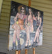 Original art for sale at UGallery.com | Hotlanta by Mary Pratt | $2,175 | oil painting | 30' h x 30' w | thumbnail 2
