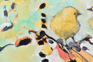 Original art for sale at UGallery.com | Chat by Mary Pratt | $475 | oil painting | 12' h x 12' w | photo 4