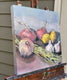 Original art for sale at UGallery.com | Eat Your Vegetables by Mary Pratt | $950 | oil painting | 20' h x 20' w | thumbnail 2