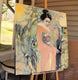 Original art for sale at UGallery.com | Geisha in the Tropics by Mary Pratt | $2,300 | oil painting | 36' h x 36' w | thumbnail 2