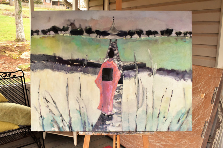 Geisha Walkway by Mary Pratt |  Context View of Artwork 