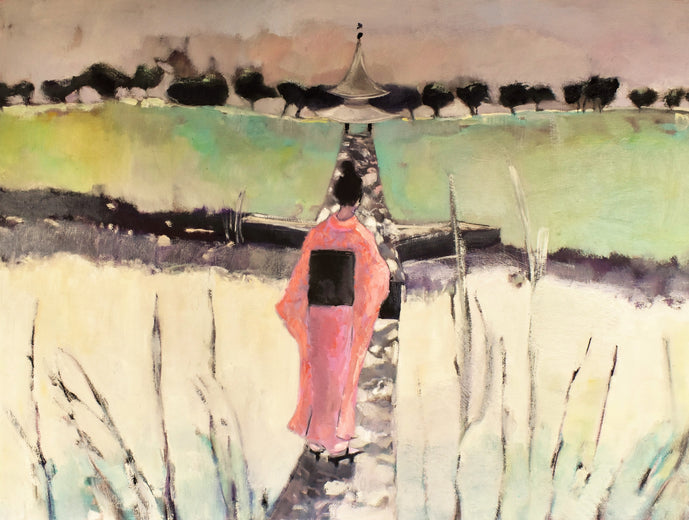 Geisha Walkway by Mary Pratt |  Artwork Main Image 