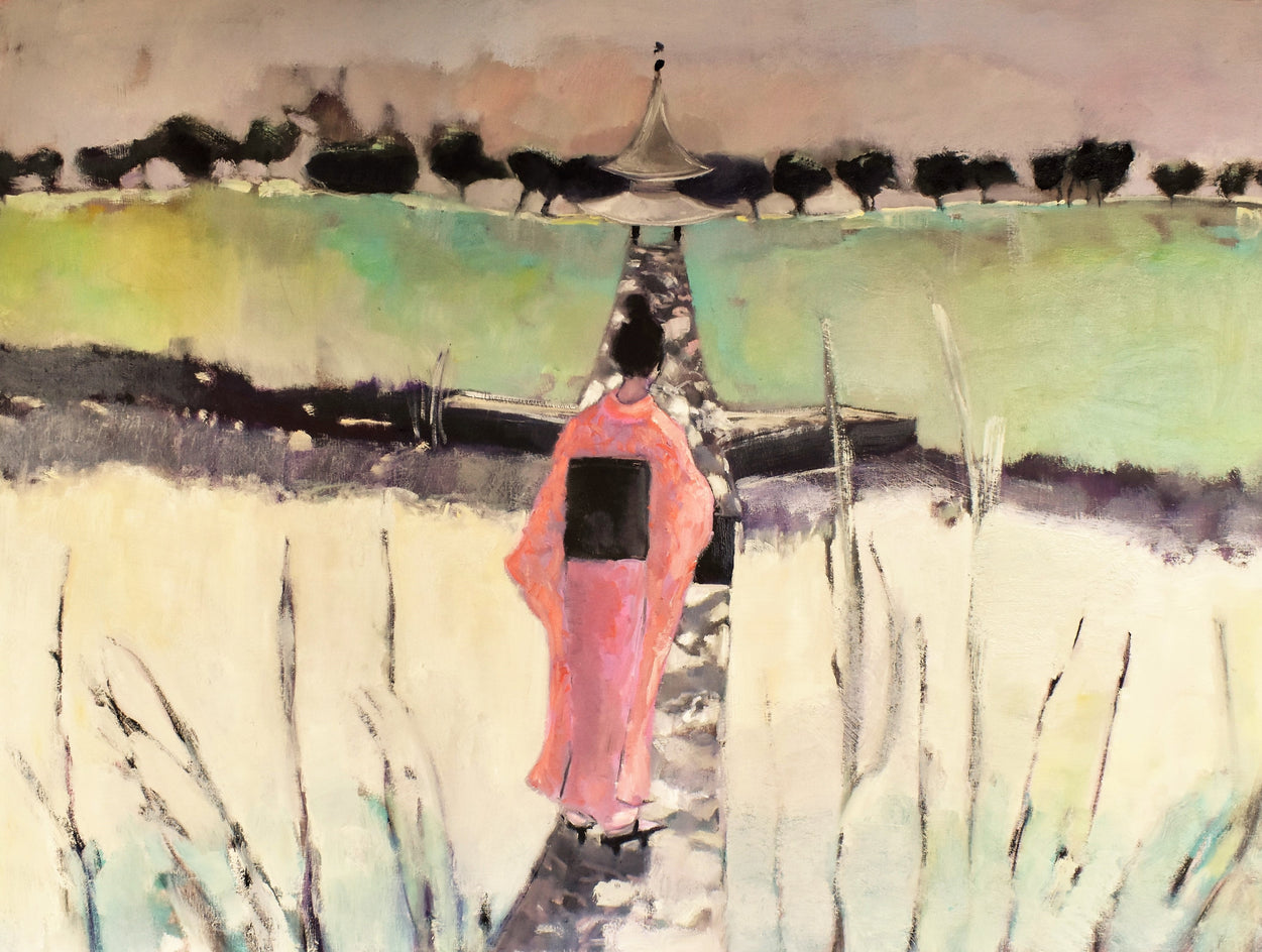 Geisha Walkway by Mary Pratt |  Artwork Main Image 