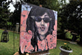 Original art for sale at UGallery.com | I Wear My Sunglasses at Night by Mary Pratt | $4,400 | oil painting | 48' h x 48' w | thumbnail 2