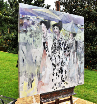 Original art for sale at UGallery.com | In Sunlight by Mary Pratt | $3,600 | oil painting | 48' h x 48' w | photo 2