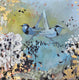 Original art for sale at UGallery.com | I've Got You by Mary Pratt | $2,100 | oil painting | 36' h x 36' w | thumbnail 1