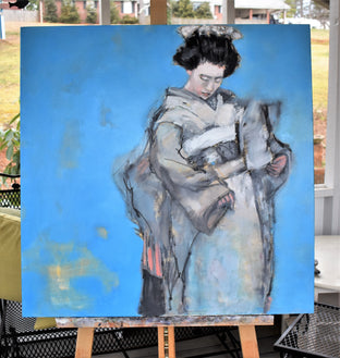Turquoise Geisha by Mary Pratt |  Context View of Artwork 