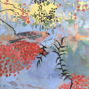 Original art for sale at UGallery.com | Lofty Perch by Mary Pratt | $2,300 | oil painting | 30' h x 30' w | photo 1