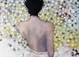 Original art for sale at UGallery.com | One Must Shimmer by Mary Pratt | $2,700 | oil painting | 48' h x 24' w | thumbnail 4