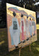 Original art for sale at UGallery.com | Parasol Parade by Mary Pratt | $5,000 | oil painting | 48' h x 60' w | thumbnail 2