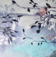 Original art for sale at UGallery.com | Pink Bird by Mary Pratt | $950 | oil painting | 24' h x 24' w | thumbnail 1