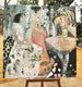 Original art for sale at UGallery.com | Pizazz by Mary Pratt | $3,900 | oil painting | 48' h x 48' w | thumbnail 3