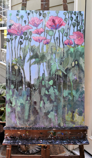 Poppies by Mary Pratt |  Side View of Artwork 