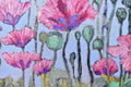 Original art for sale at UGallery.com | Poppies by Mary Pratt | $2,000 | oil painting | 36' h x 24' w | thumbnail 3