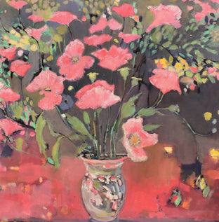 Original art for sale at UGallery.com | Poppy Love by Mary Pratt | $1,900 | oil painting | 30' h x 30' w | photo 1