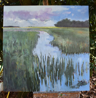 Original art for sale at UGallery.com | Presence by Mary Pratt | $3,800 | oil painting | 48' h x 48' w | photo 3