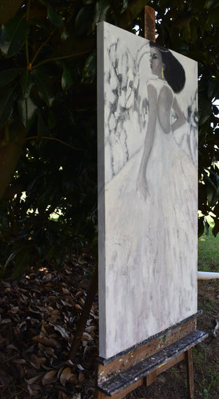 Original art for sale at UGallery.com | The Queen Of Everything by Mary Pratt | $2,700 | oil painting | 48' h x 24' w | photo 2