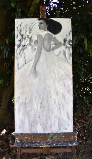 Original art for sale at UGallery.com | The Queen Of Everything by Mary Pratt | $2,700 | oil painting | 48' h x 24' w | photo 3