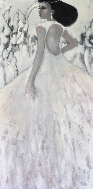 Original art for sale at UGallery.com | The Queen Of Everything by Mary Pratt | $2,700 | oil painting | 48' h x 24' w | photo 1