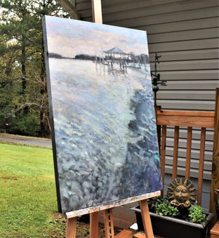 Original art for sale at UGallery.com | Tide by Mary Pratt | $2,000 | oil painting | 36' h x 24' w | photo 2