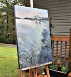 Original art for sale at UGallery.com | Tide by Mary Pratt | $2,000 | oil painting | 36' h x 24' w | thumbnail 2