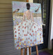 Original art for sale at UGallery.com | Toward by Mary Pratt | $2,300 | oil painting | 40' h x 30' w | thumbnail 2