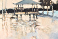 Original art for sale at UGallery.com | Tybee Light by Mary Pratt | $1,900 | oil painting | 36' h x 36' w | thumbnail 4