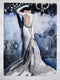 Original art for sale at UGallery.com | Night Leaning by Mary Pratt | $450 | watercolor painting | 14' h x 10' w | thumbnail 3