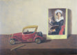 Original art for sale at UGallery.com | Matchbox by Jose H. Alvarenga | $350 | oil painting | 5' h x 7' w | thumbnail 1