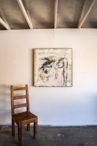 Original art for sale at UGallery.com | Body by Matson Ambroise | $1,800 | oil painting | 36' h x 36' w | photo 3