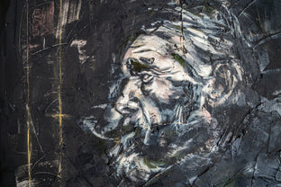 Original art for sale at UGallery.com | Old Man #1 by Matson Ambroise | $7,200 | oil painting | 60' h x 50' w | photo 4