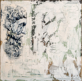 Original art for sale at UGallery.com | Old Man #2 by Matson Ambroise | $1,800 | oil painting | 36' h x 36' w | photo 1