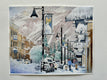 Original art for sale at UGallery.com | After the Snowfall by Maurice Dionne | $475 | watercolor painting | 12' h x 15' w | thumbnail 2