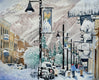 Original art for sale at UGallery.com | After the Snowfall by Maurice Dionne | $475 | watercolor painting | 12' h x 15' w | thumbnail 1