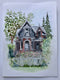 Original art for sale at UGallery.com | House 3 by Maurice Dionne | $475 | watercolor painting | 15' h x 11' w | thumbnail 2