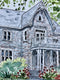 Original art for sale at UGallery.com | House 4 by Maurice Dionne | $475 | watercolor painting | 15' h x 11' w | thumbnail 4