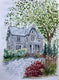Original art for sale at UGallery.com | House 4 by Maurice Dionne | $475 | watercolor painting | 15' h x 11' w | thumbnail 1