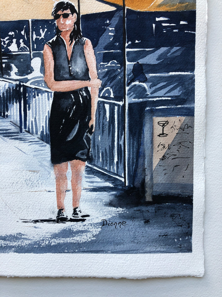 Lunch on Sparks by Maurice Dionne |  Closeup View of Artwork 