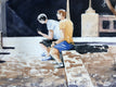Original art for sale at UGallery.com | Waiting by Maurice Dionne | $800 | watercolor painting | 17.5' h x 22' w | thumbnail 4