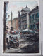 Original art for sale at UGallery.com | Fluid Piazza Navona by Maximilian Damico | $1,200 | watercolor painting | 36' h x 24.5' w | thumbnail 3