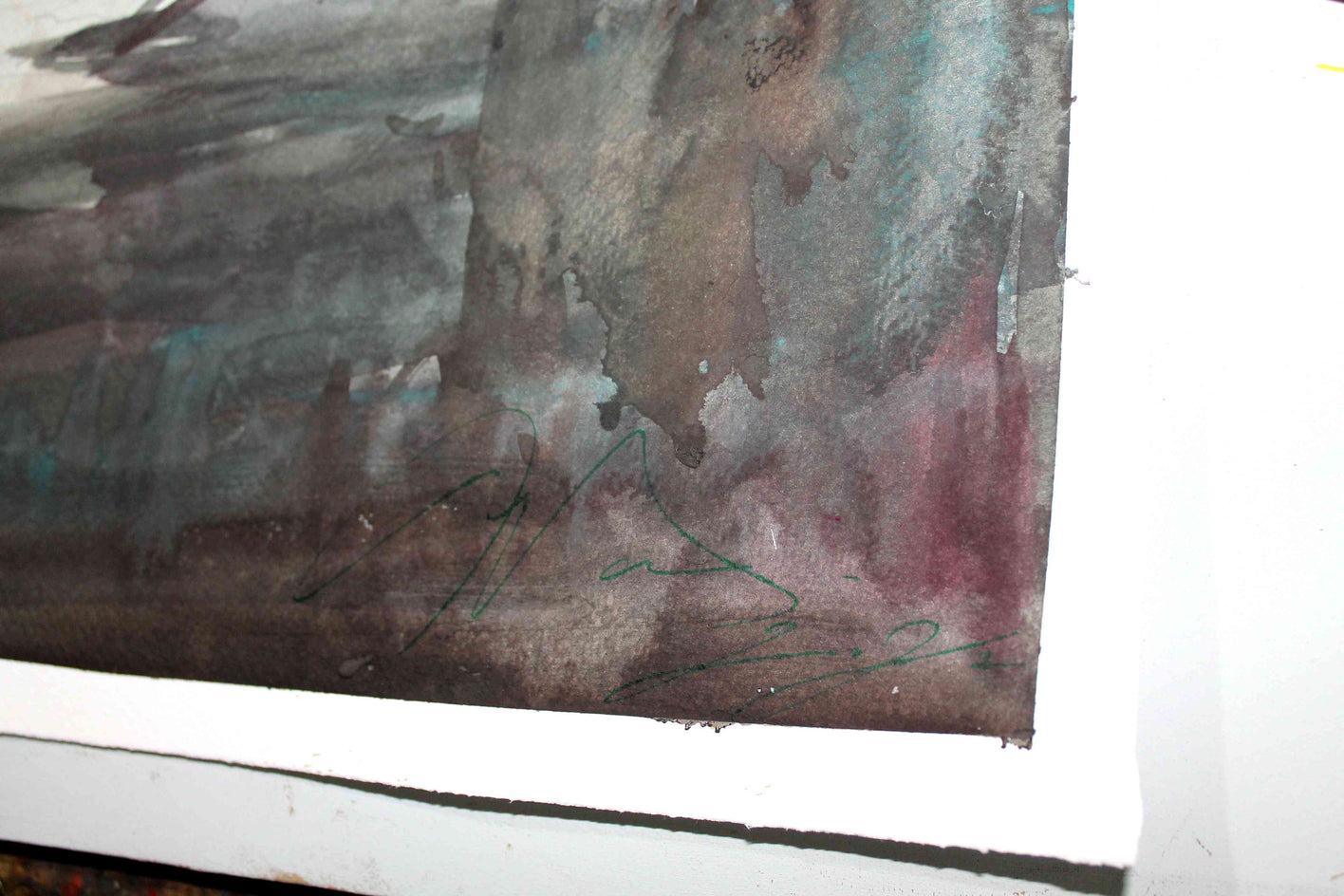 Fluid Piazza Navona by Maximilian Damico |  Closeup View of Artwork 