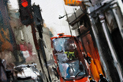Original art for sale at UGallery.com | Regent Street II by Maximilian Damico | $650 | watercolor painting | 15' h x 11' w | thumbnail 2
