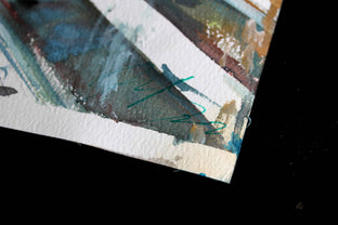 San Francisco Raining Road by Maximilian Damico |  Side View of Artwork 