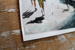 Original art for sale at UGallery.com | Sicilia Bella by Maximilian Damico | $1,000 | watercolor painting | 23.6' h x 16' w | thumbnail 2